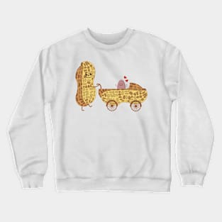 Peanut with baby Crewneck Sweatshirt